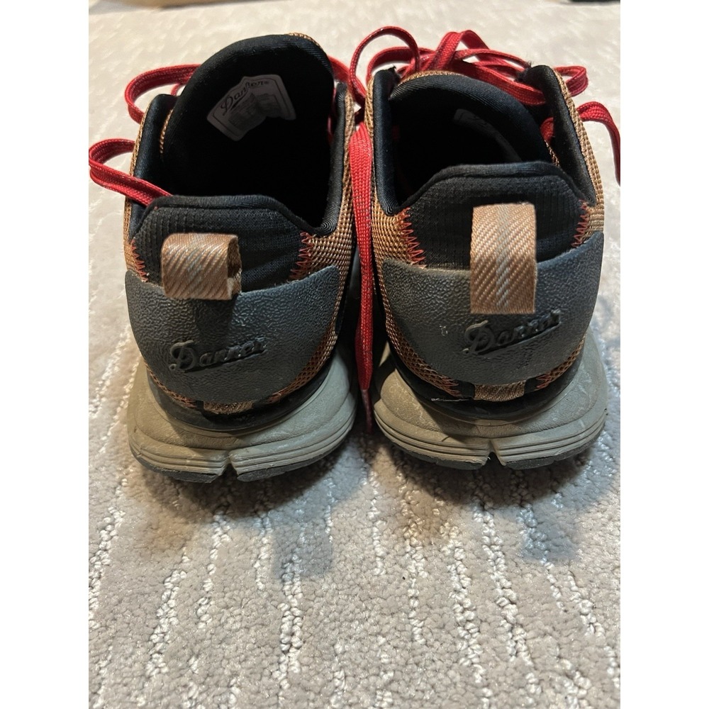 Danner Mens 8.5 Trail 2650 hiking shoes in brown and red - Picture 4 of 6